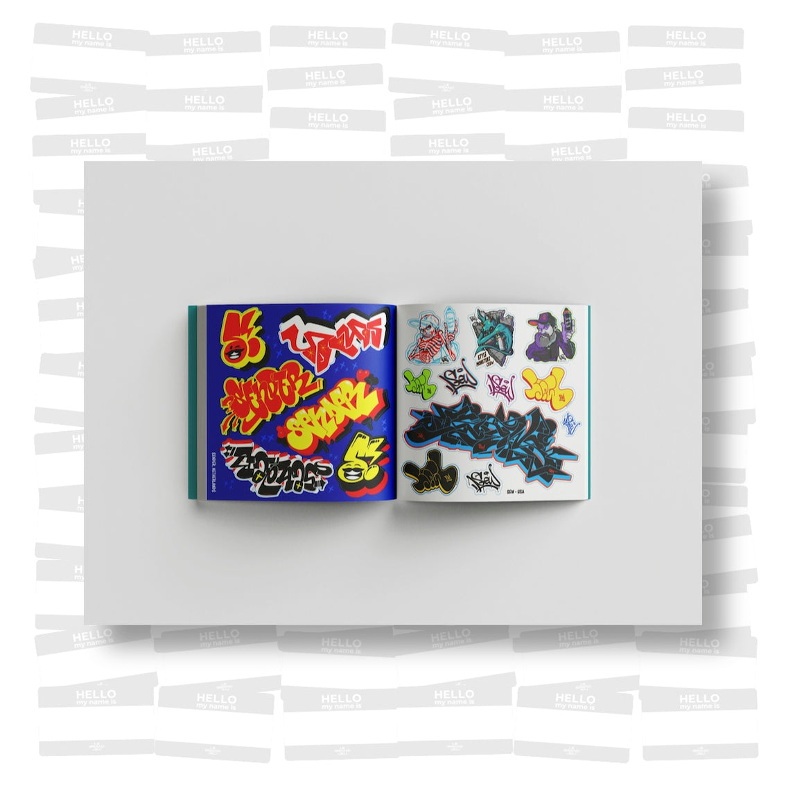 The Graffiti Sticker Book