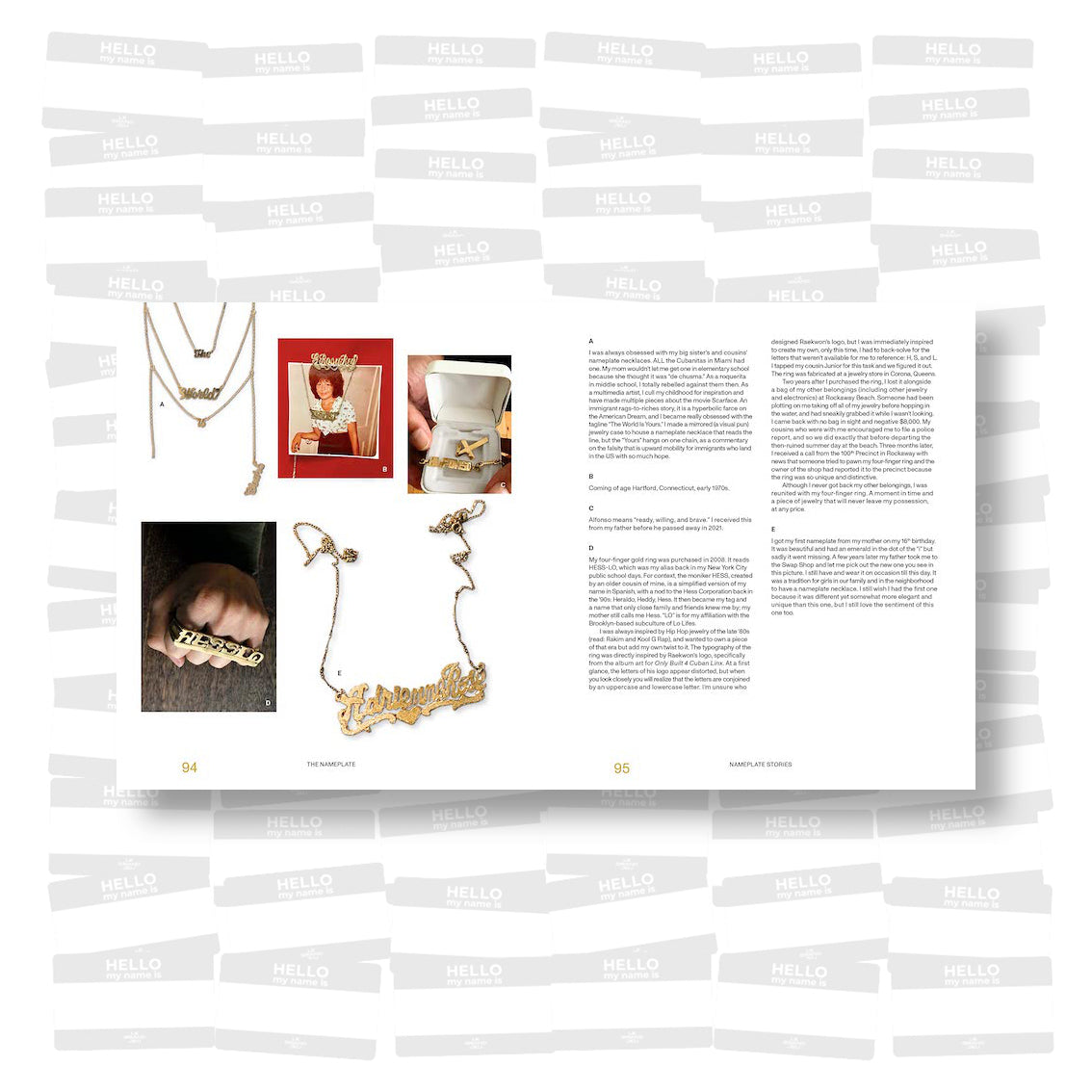 The Nameplate: Jewelry, Culture, and Identity