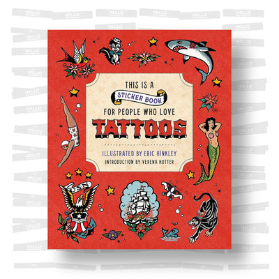 This is a Sticker Book for People Who Love Tattoos