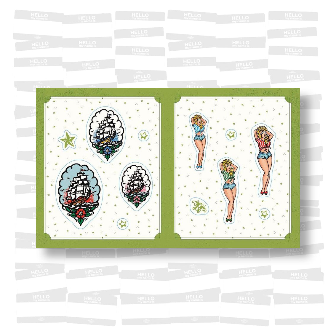 This is a Sticker Book for People Who Love Tattoos