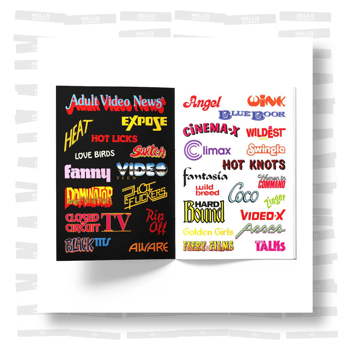 Top Shelf Type: Adult Magazine Logotypes 1960-1990