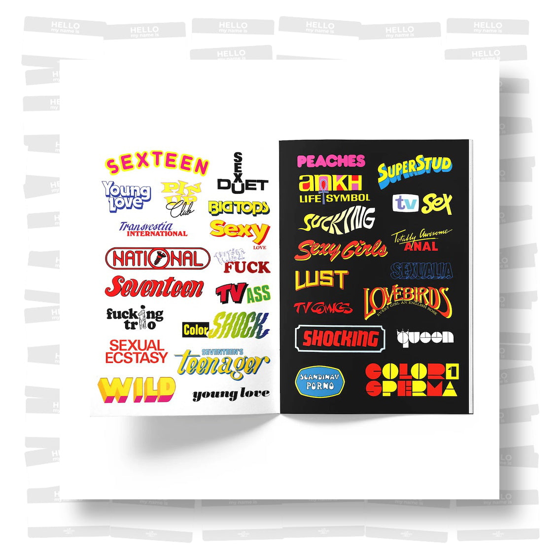 Top Shelf Type: Adult Magazine Logotypes 1960-1990