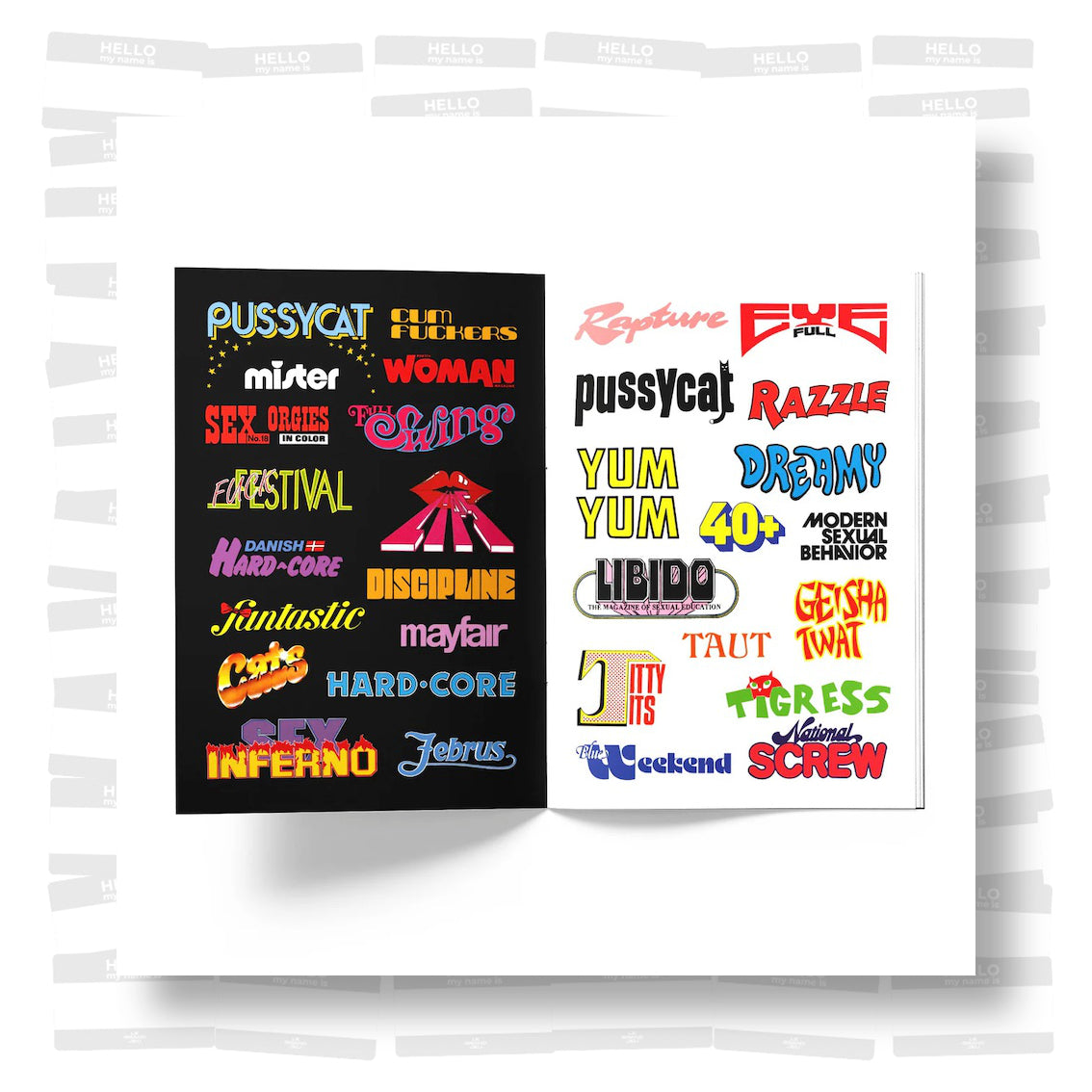Top Shelf Type: Adult Magazine Logotypes 1960-1990