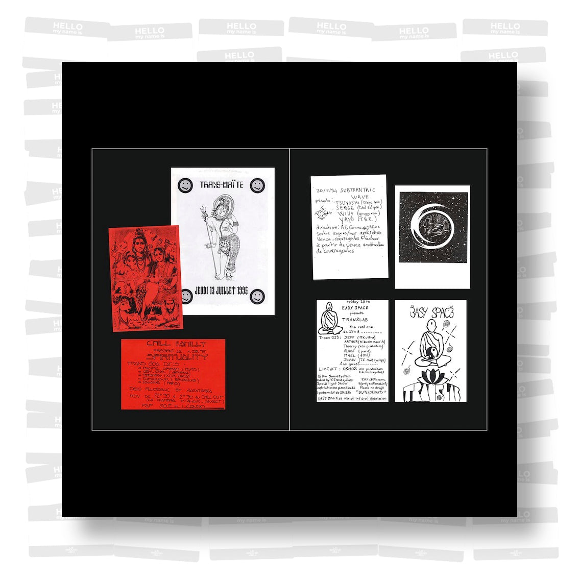 Trance/Goa Flyers (France) 1992-2000