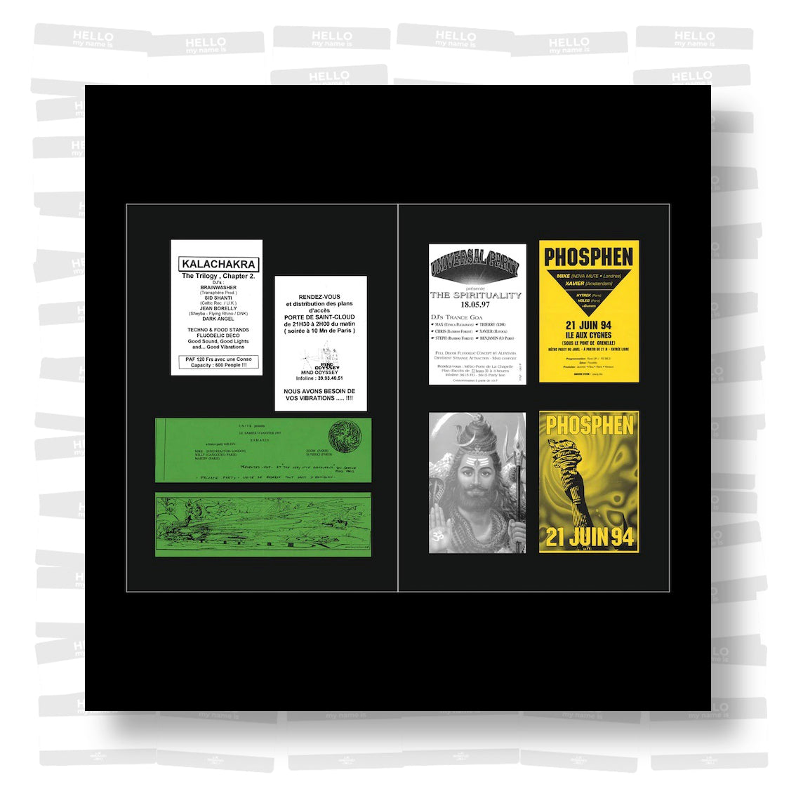 Trance/Goa Flyers (France) 1992-2000