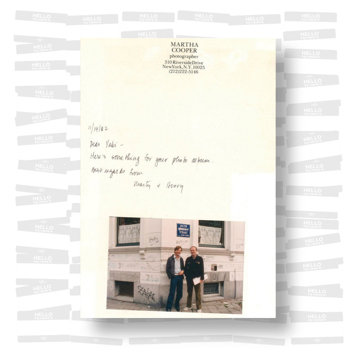 Yaki's Scrapbook: Galerie Yaki Kornblit 1983