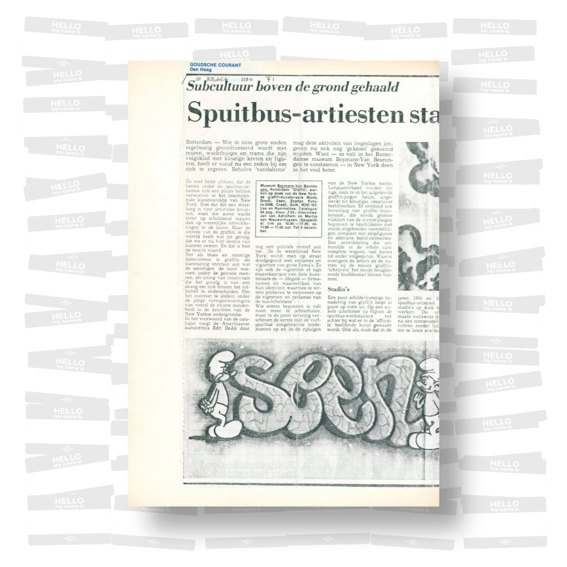 Yaki's Scrapbook: Galerie Yaki Kornblit 1983