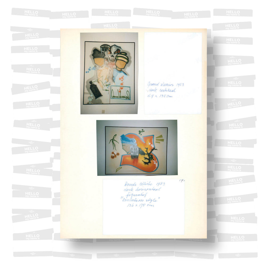 Yaki's Scrapbook: Galerie Yaki Kornblit 1983