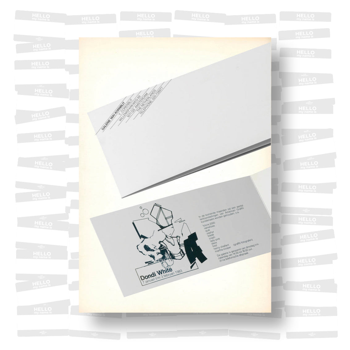 Yaki's Scrapbook: Galerie Yaki Kornblit 1983