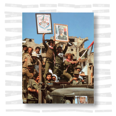 Yan Morvan - Yasser Arafat