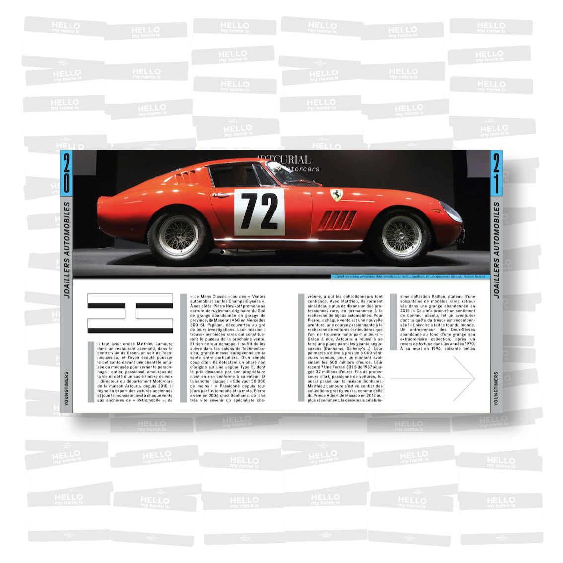 Young timers: Voitures cultes, young forever