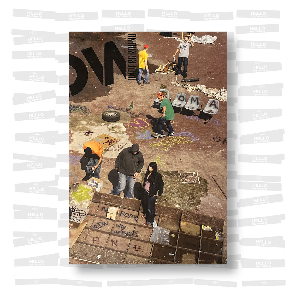 Now Underground, arte grafica calligrafia moda fotografia