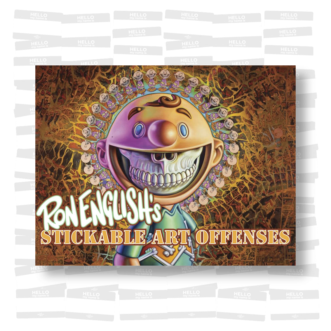 Ron English's Stickable Art Offenses