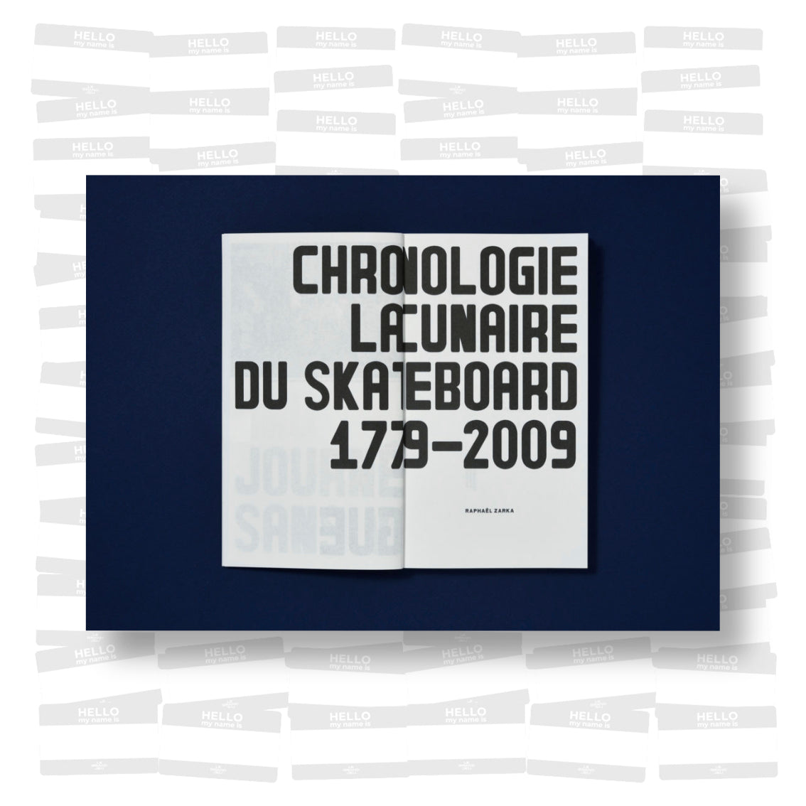 Raphaël Zarka - Chronologie Lacunaire du Skateboard