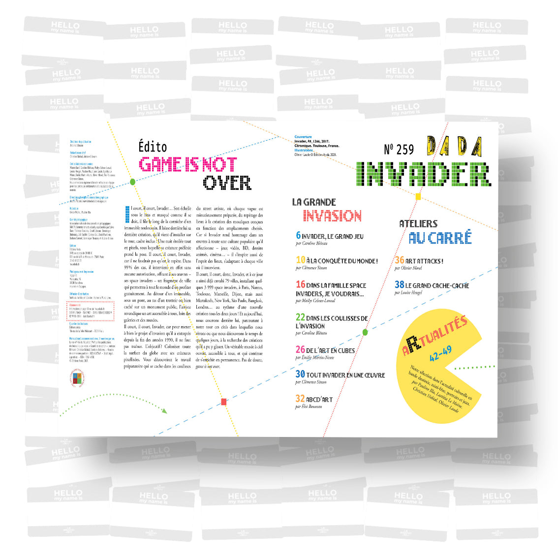 Revue Dada - Invader #259