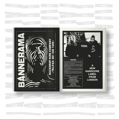 Archivio #1 – Records Store Ads and Paper Ephemera from Rave fanzines of the early 90s