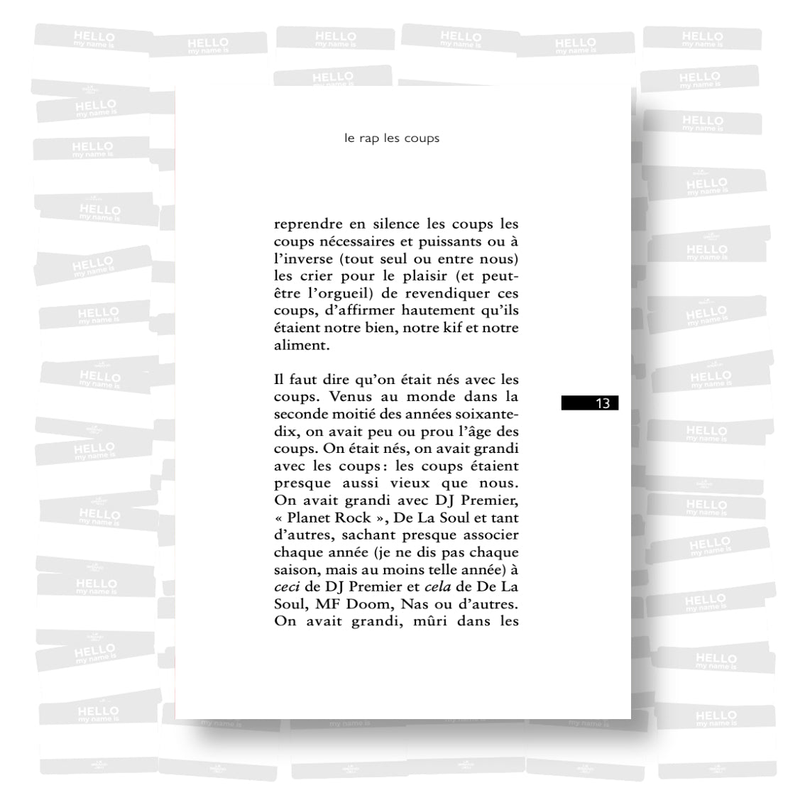 Thomas Morfin  - Le rap les coups