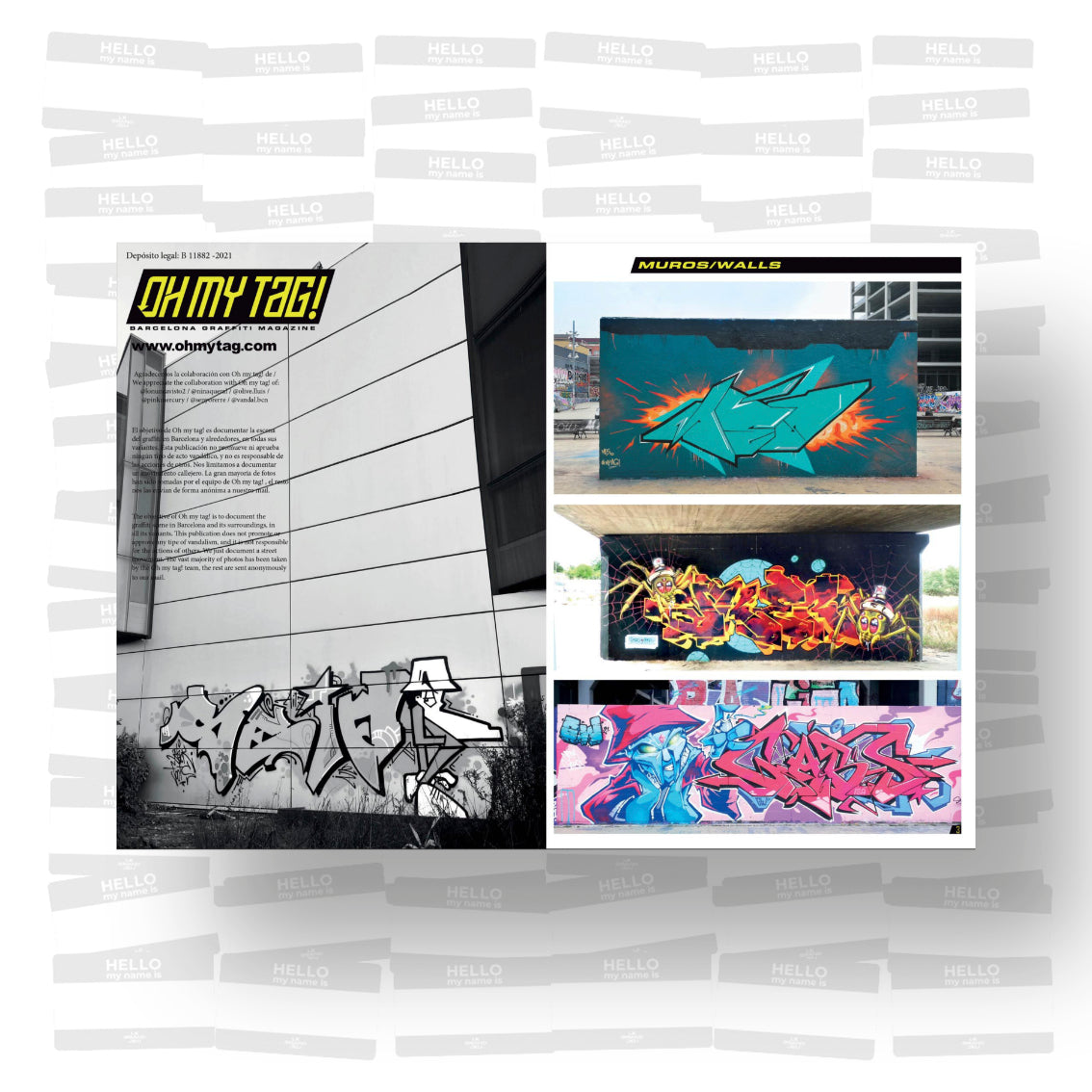 Oh my tag! #10 Barcelona Graffiti Magazine