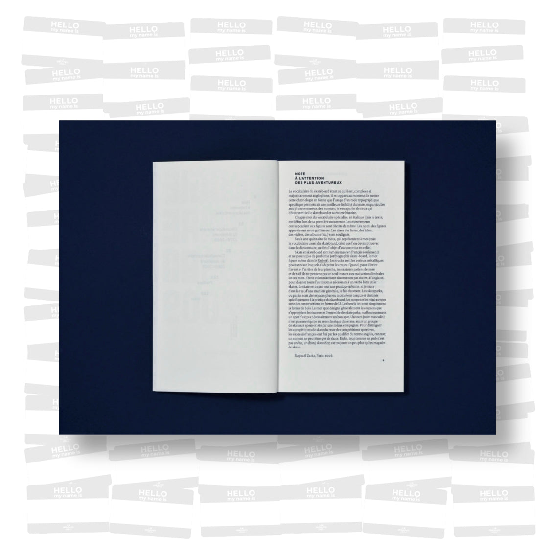 Raphaël Zarka - Chronologie Lacunaire du Skateboard