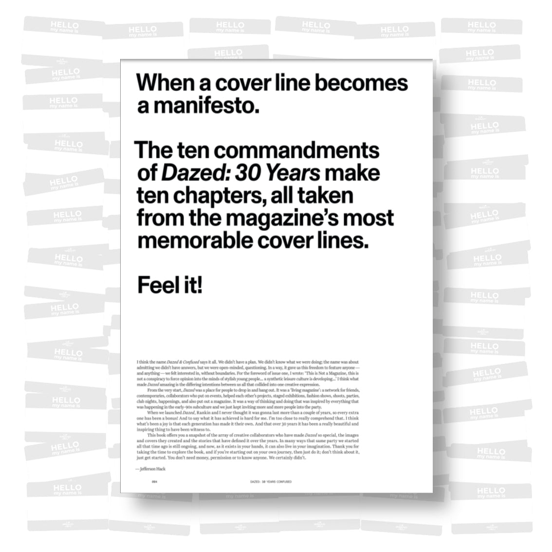Dazed : 30 Years Confused: The Covers That Launched a Movement