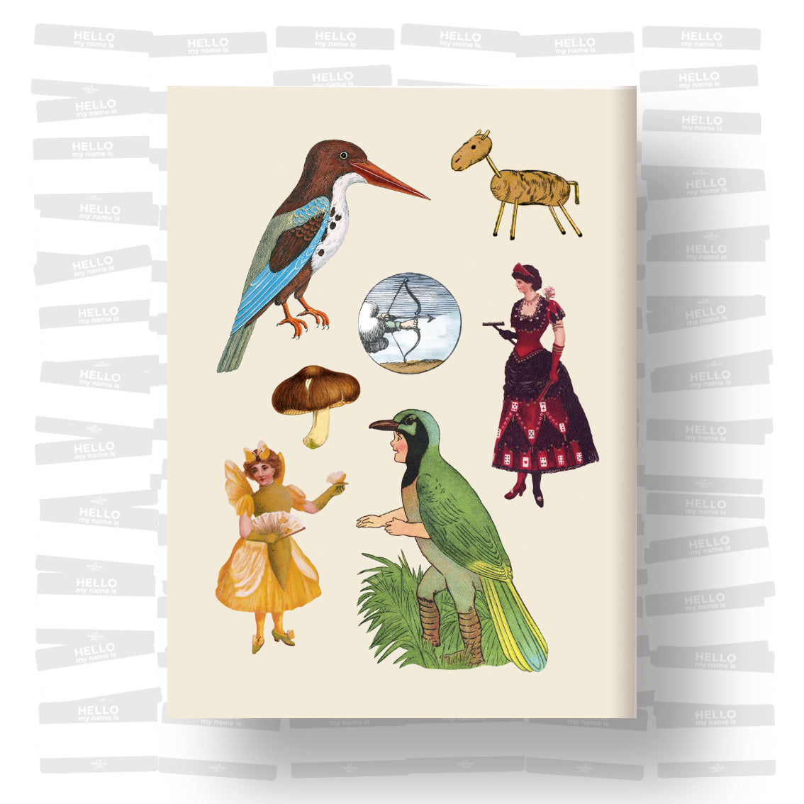 The Antiquarian Sticker Book: Bibliophilia