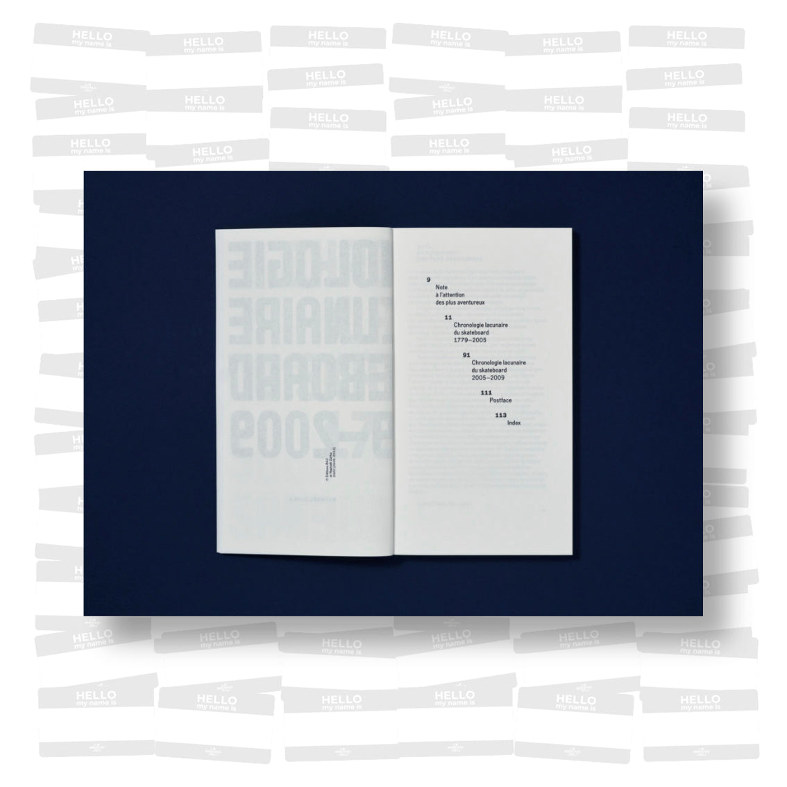 Raphaël Zarka - Chronologie Lacunaire du Skateboard