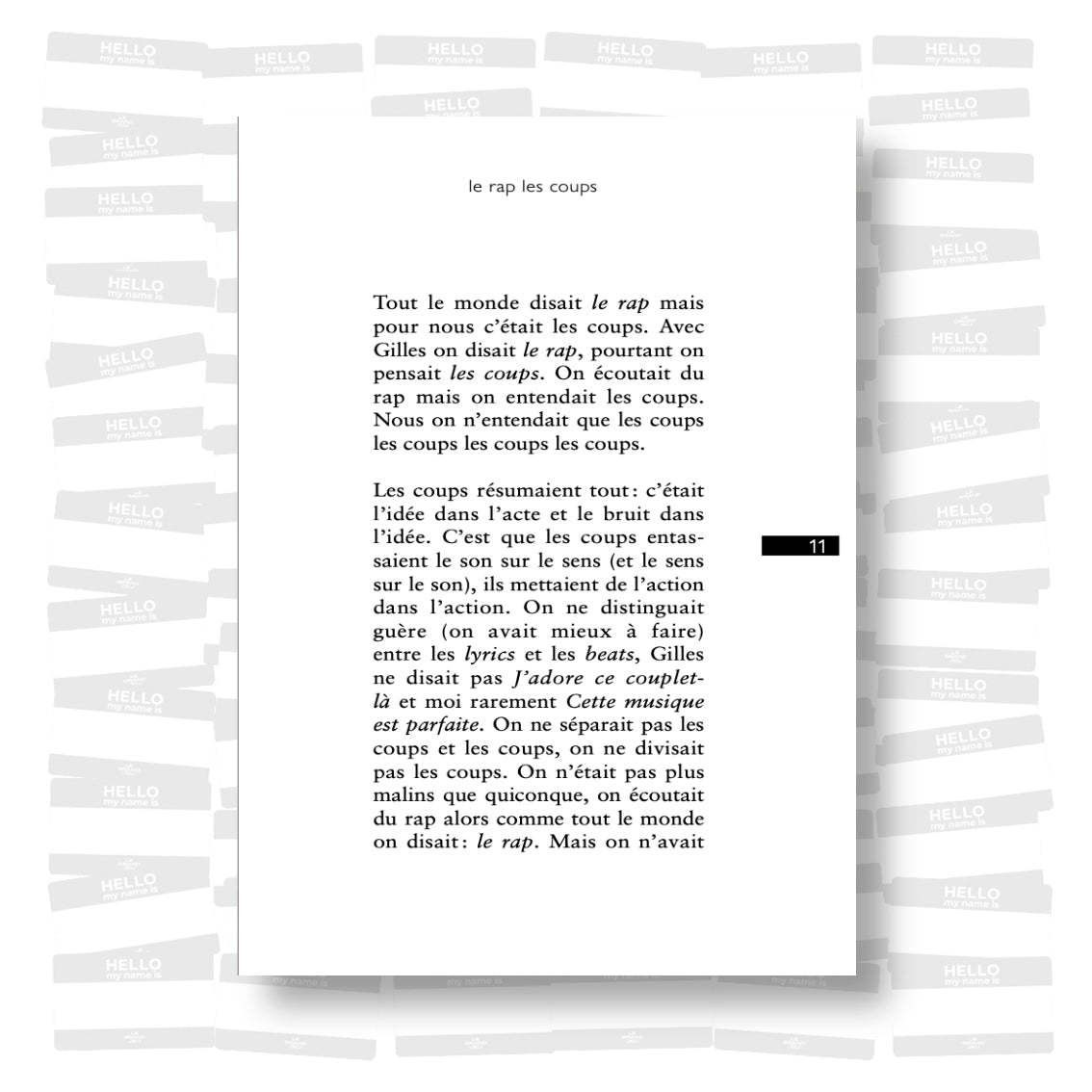 Thomas Morfin  - Le rap les coups