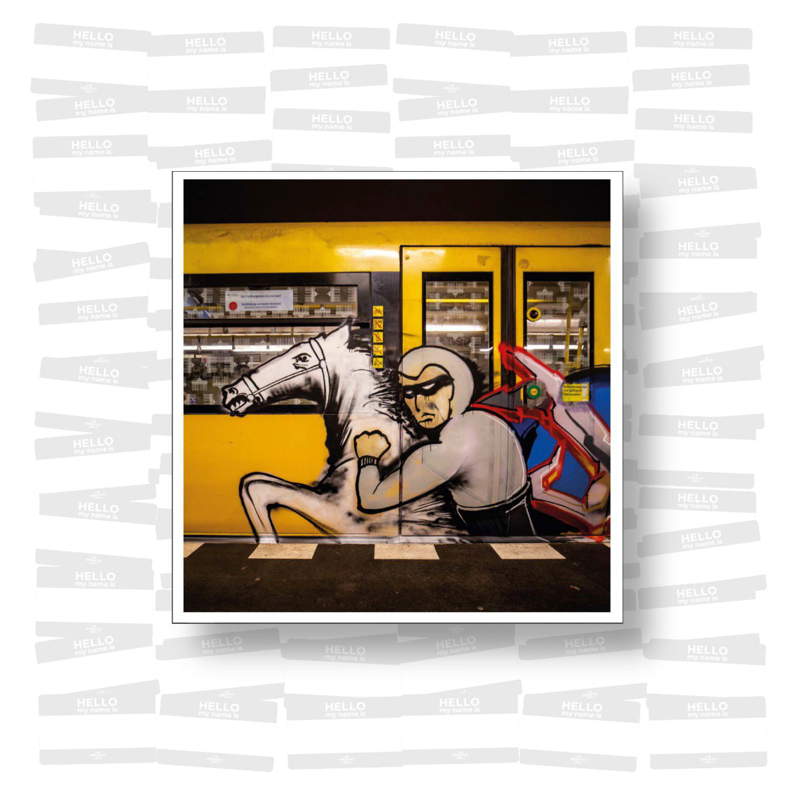 Subway Graffiti Memo