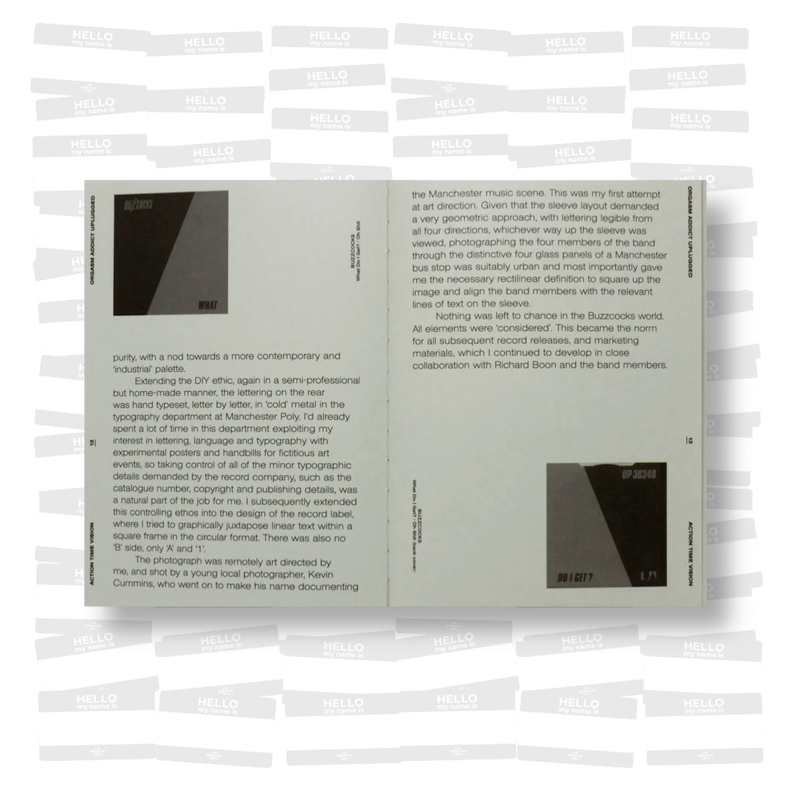 Action Time Vision – Punk & Post-Punk 7" Record Sleeves  #002