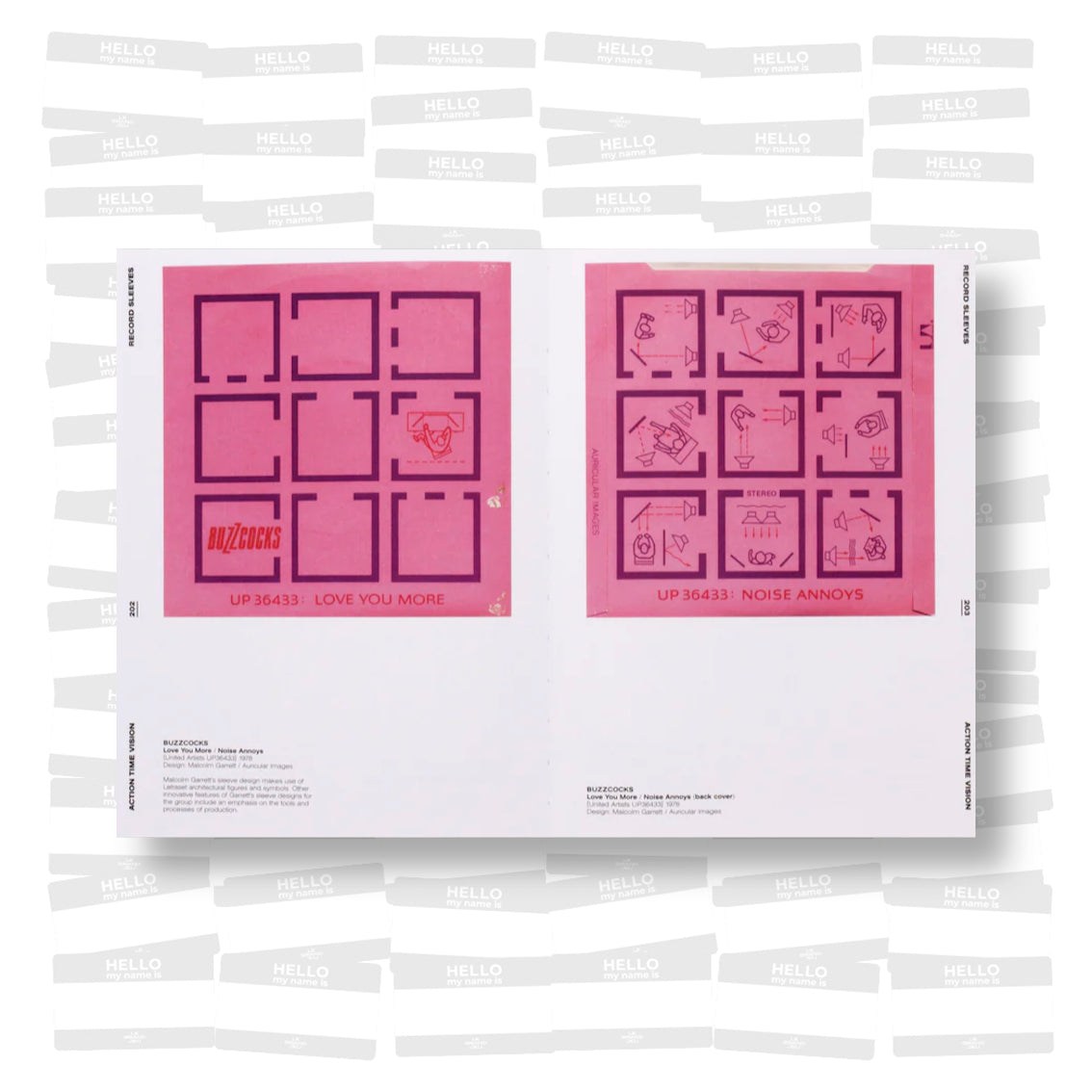 Action Time Vision – Punk & Post-Punk 7" Record Sleeves  #002