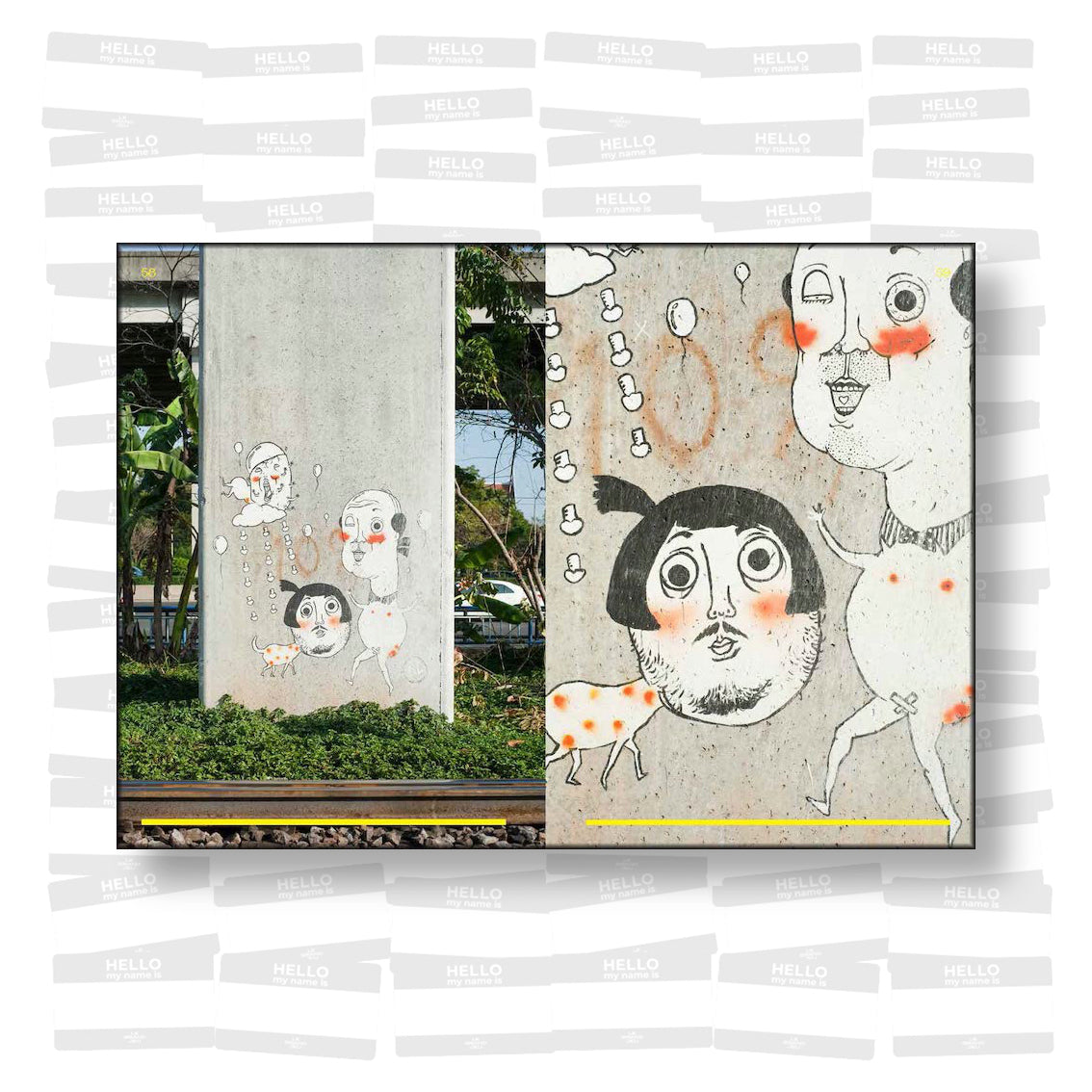 Bangkok Street Art and Graffiti