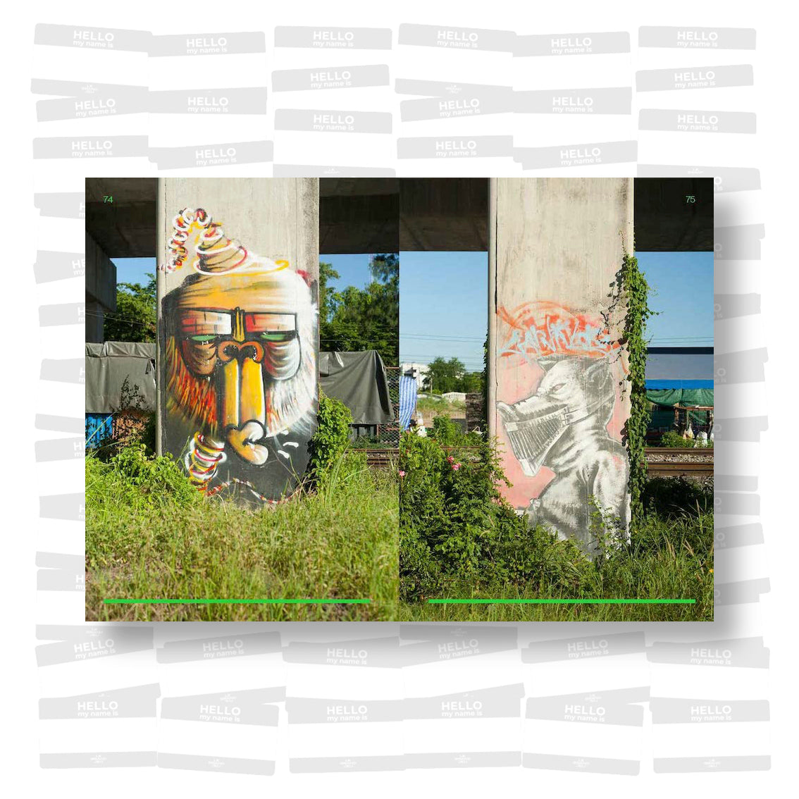 Bangkok Street Art and Graffiti