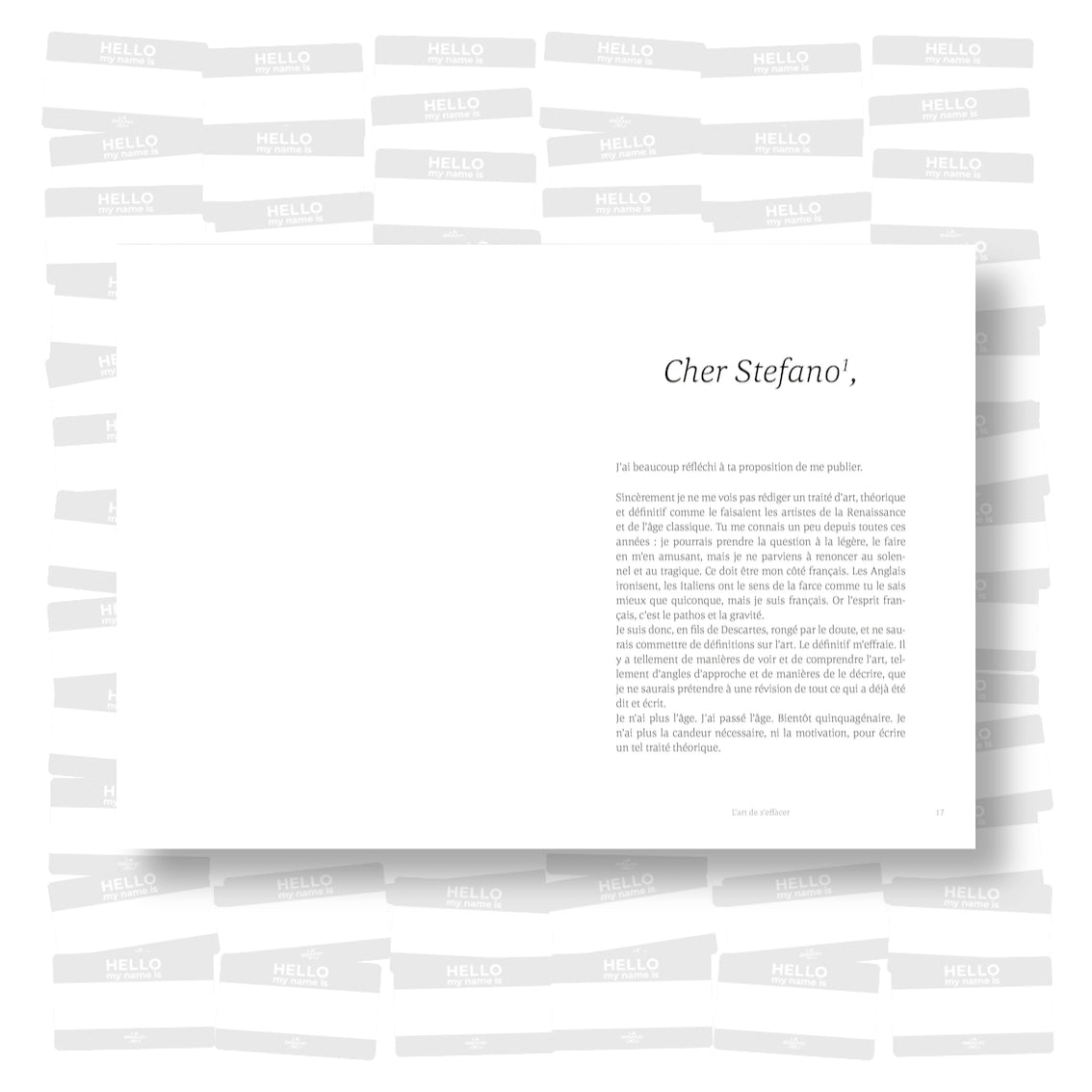 Christian Guémy - L'Art de s'effacer