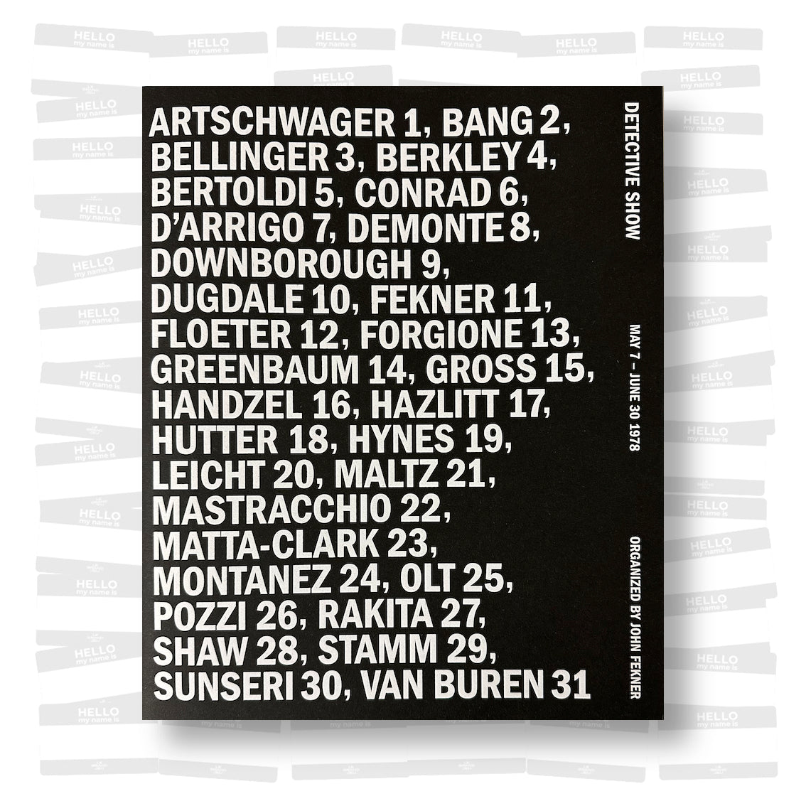 John Fekner - Detective Show