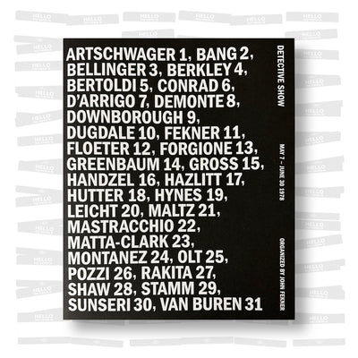 John Fekner - Detective Show