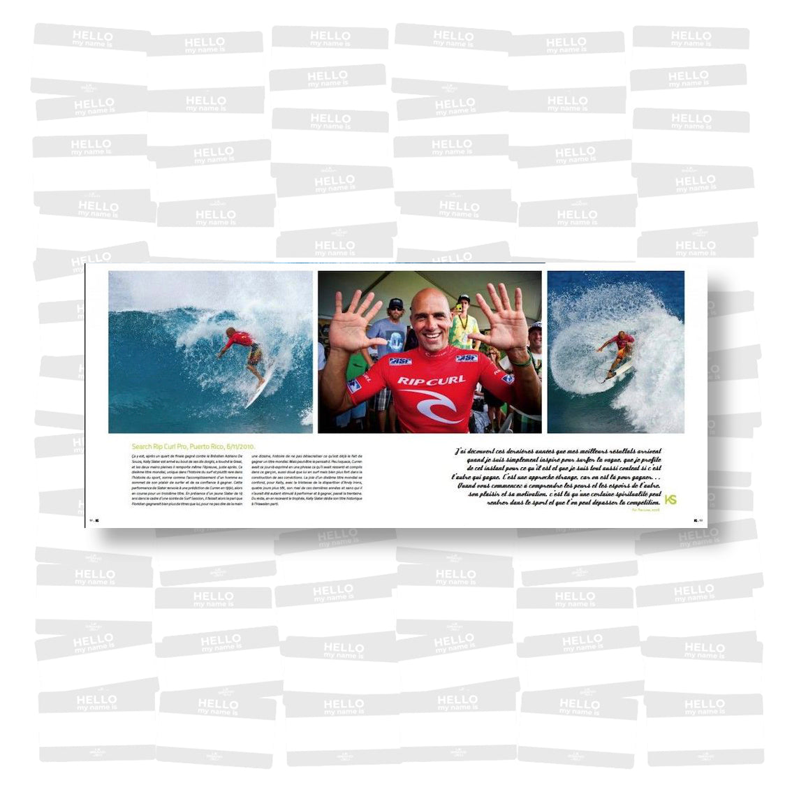 Kelly Slater, le surf en tête