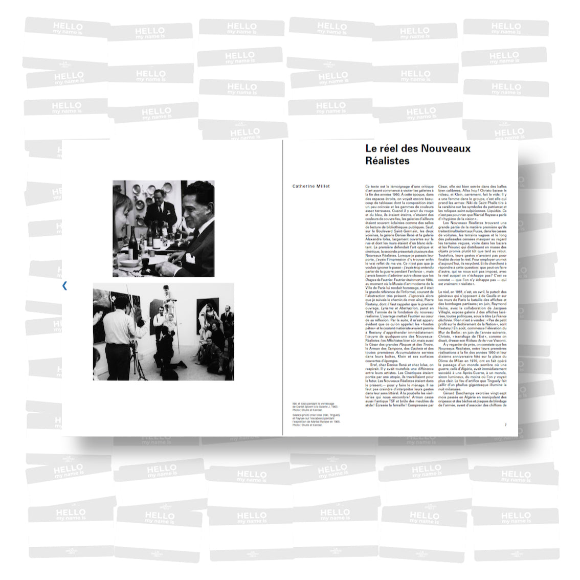 Nouveau Réalisme = Nouvelles approches perceptives du réel