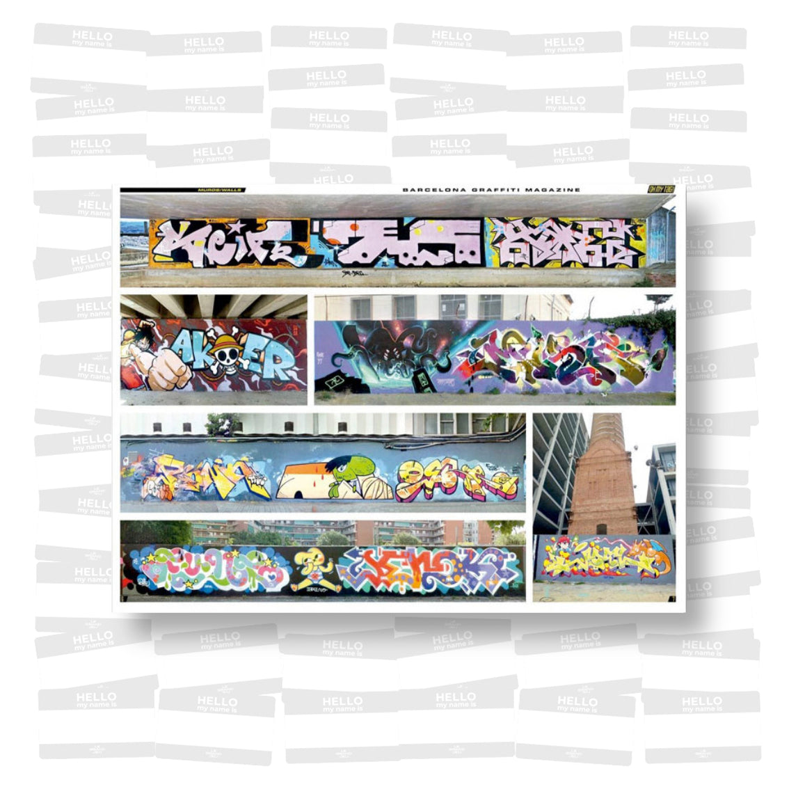 Oh my tag! #11 Barcelona Graffiti Magazine