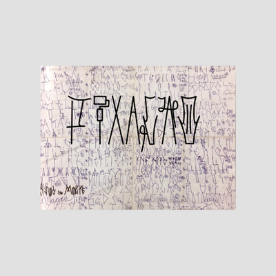 Escrita ABC - Pixação