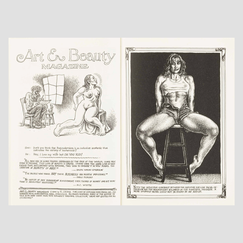 Robert R. Crumb - Art & Beauty Magazine Numbers 1, 2 & 3
