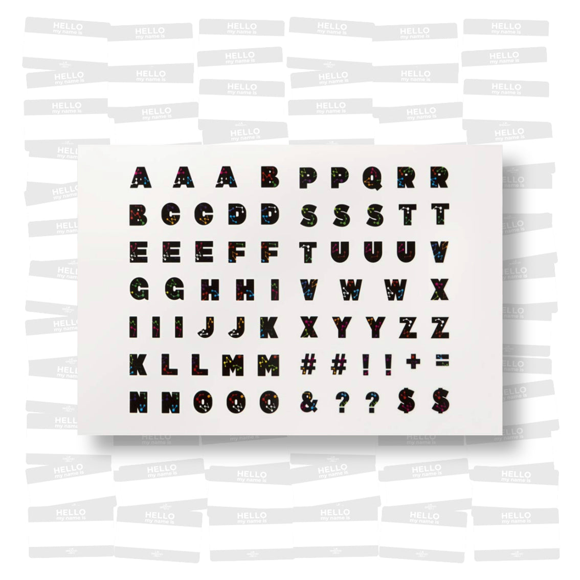 Stickerbomb Journal: Galaxy