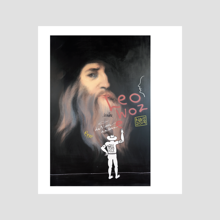 Cyrille Gouyette - Veni, Vidi, Vinci. L’art urbain face au génie