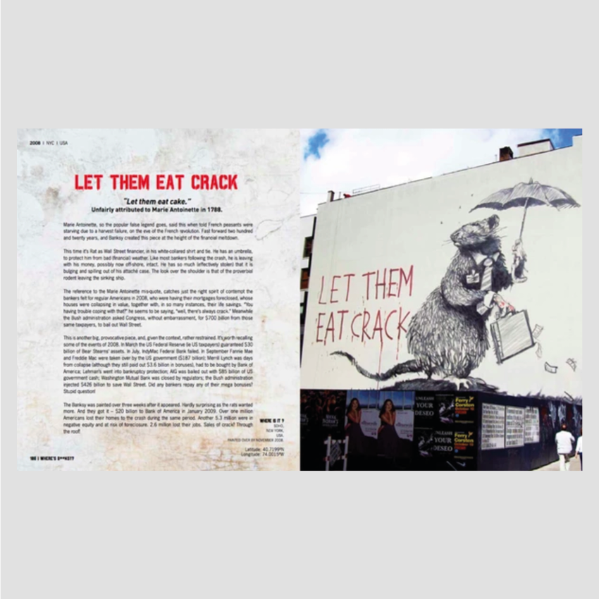 Xavier Tapies - Where's Banksy ?