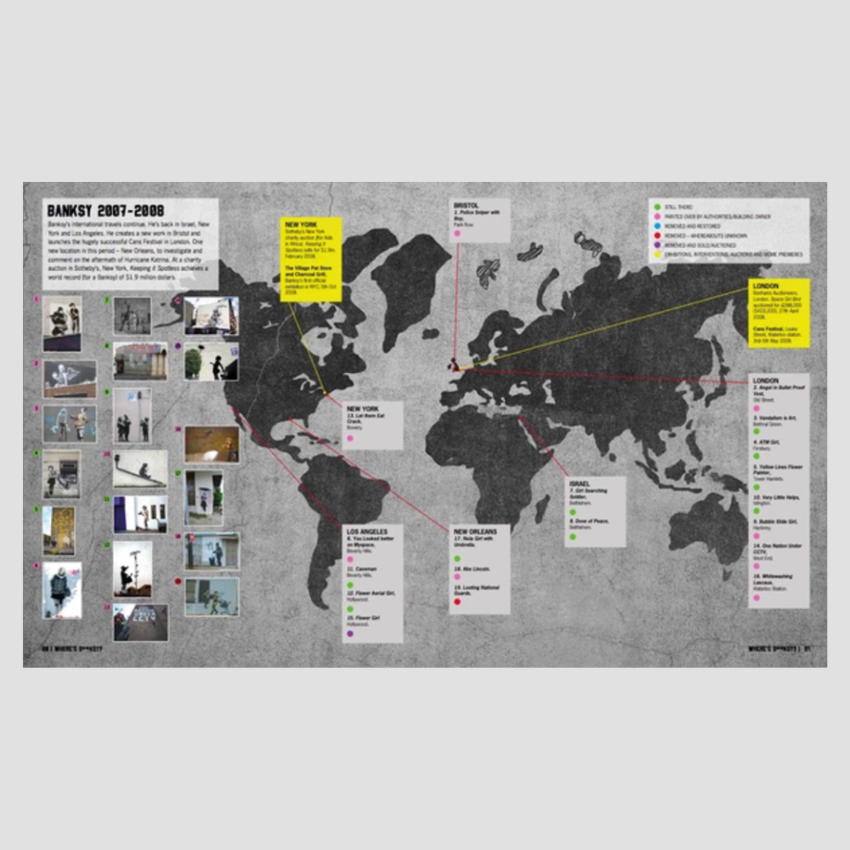 Xavier Tapies - Where's Banksy ?