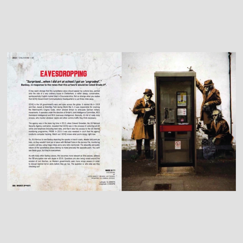 Xavier Tapies - Where's Banksy ?