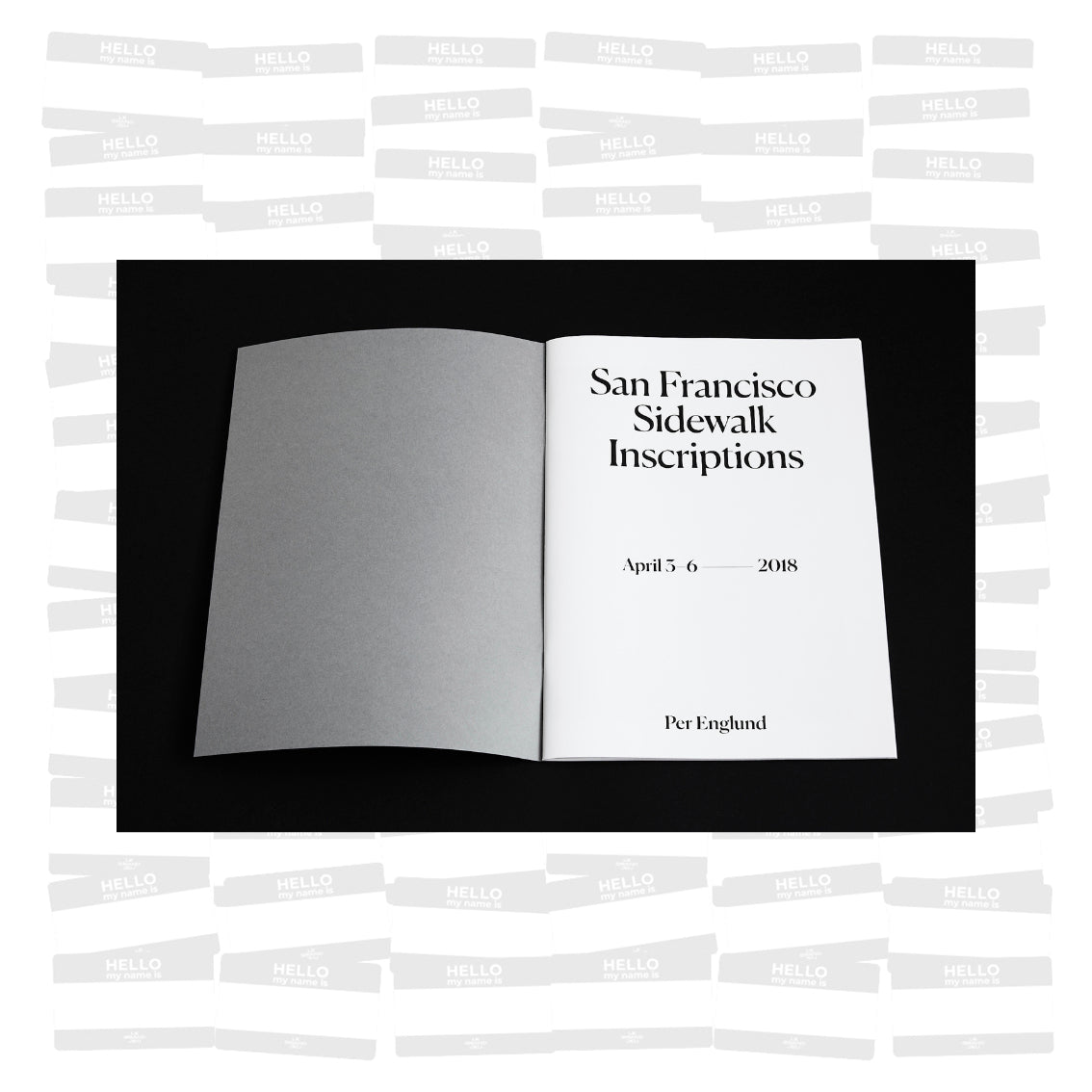 Per Englund - San Francisco Sidewalk Inscriptions