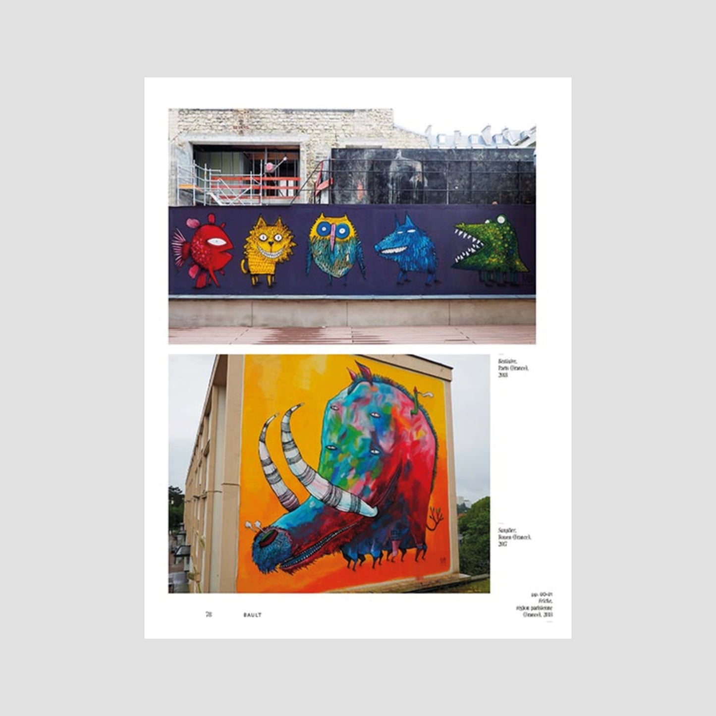 Le bestiaire fantastique du street art