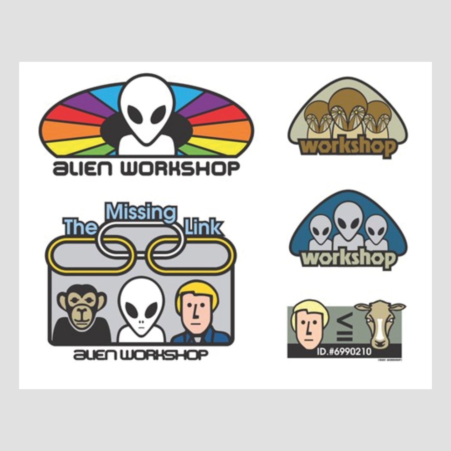 Stickerbomb Skate: 150 Classic Skateboard Stickers