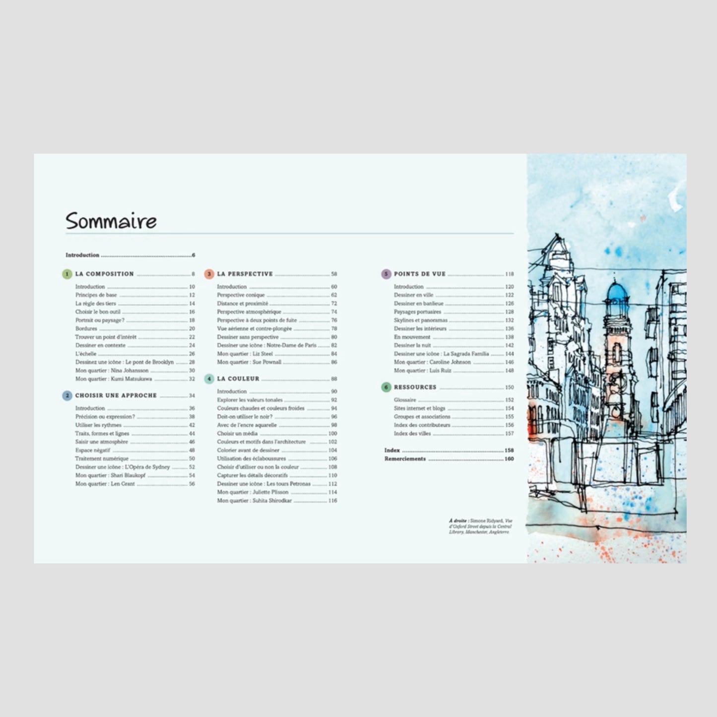 Croquer la ville. Techniques et inspirations d'urban sketchers