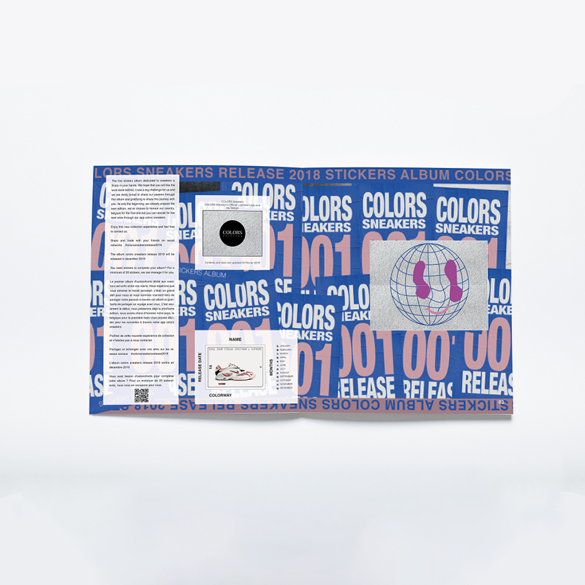 COLORS SNEAKERS - Release 2018